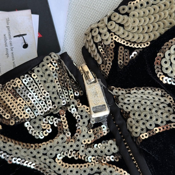 NWT Guess Estella Sequins Mini Dress - Picture 6 of 11
